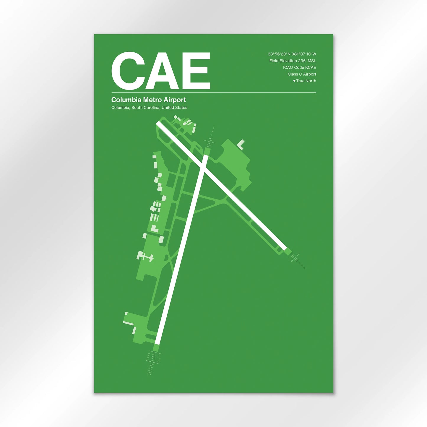 CAE Airport Diagram