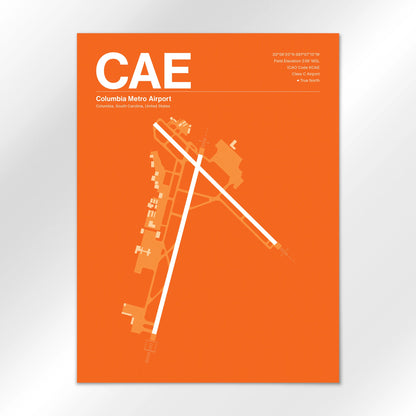 CAE Airport Diagram