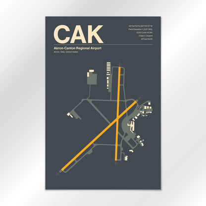 CAK Airport Diagram