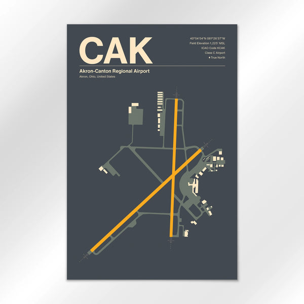 CAK Airport Diagram