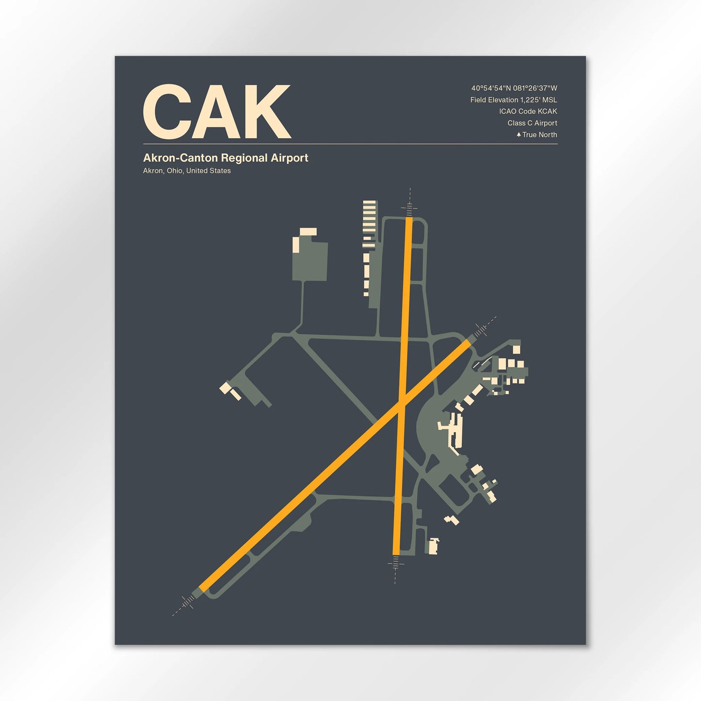 CAK Airport Diagram