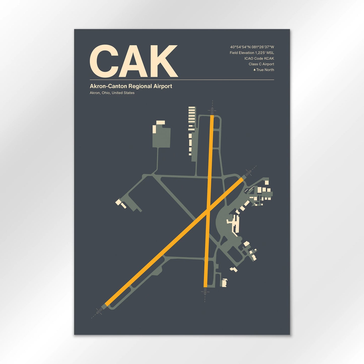 CAK Airport Diagram