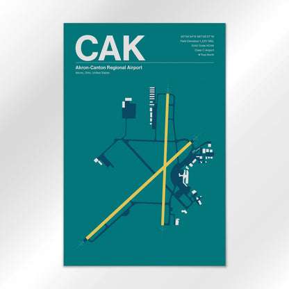 CAK Airport Diagram