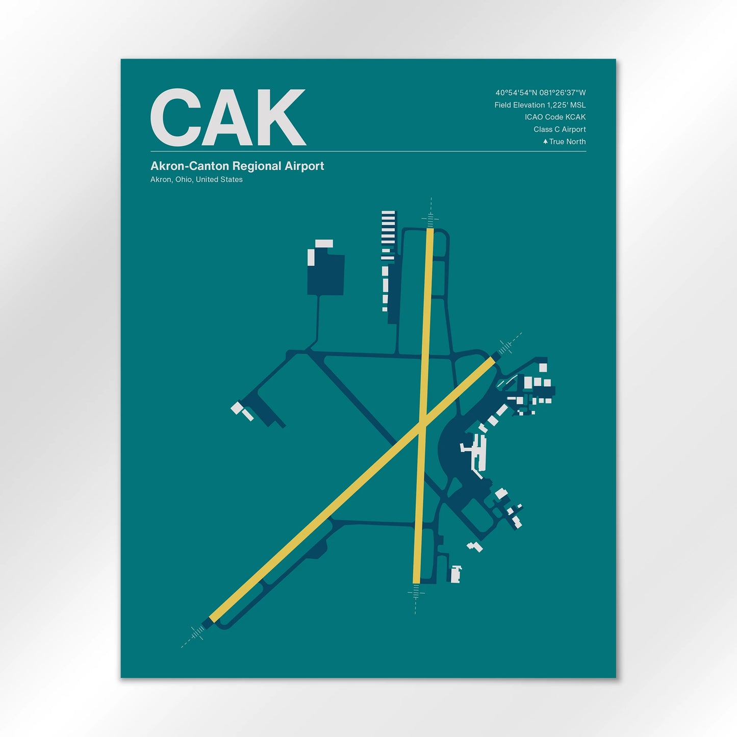 CAK Airport Diagram