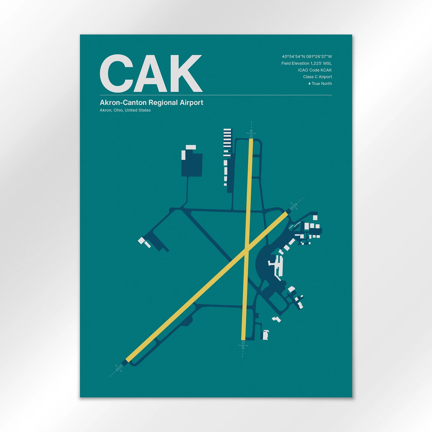 CAK Airport Diagram