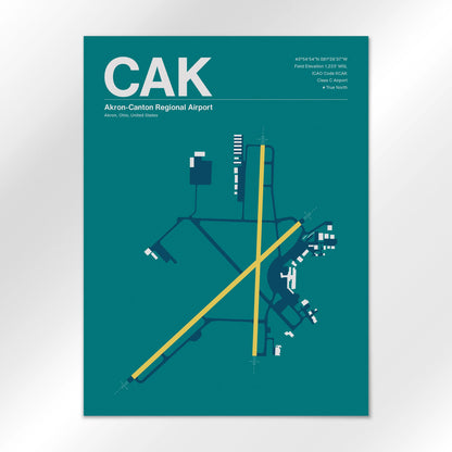 CAK Airport Diagram