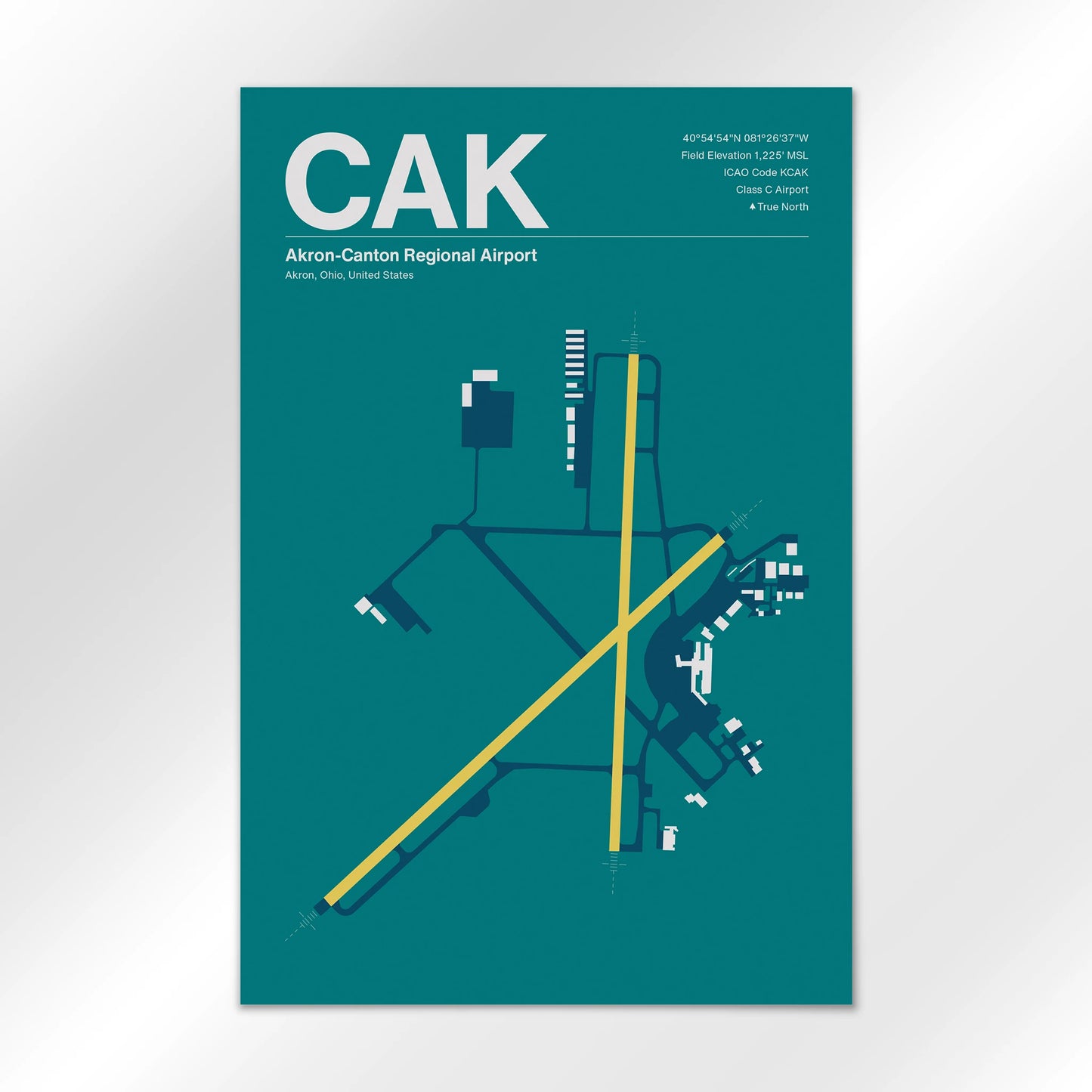 CAK Airport Diagram