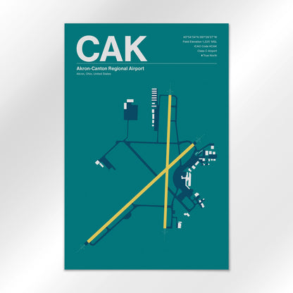 CAK Airport Diagram