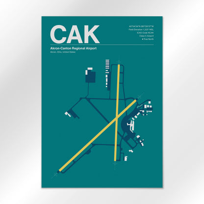 CAK Airport Diagram