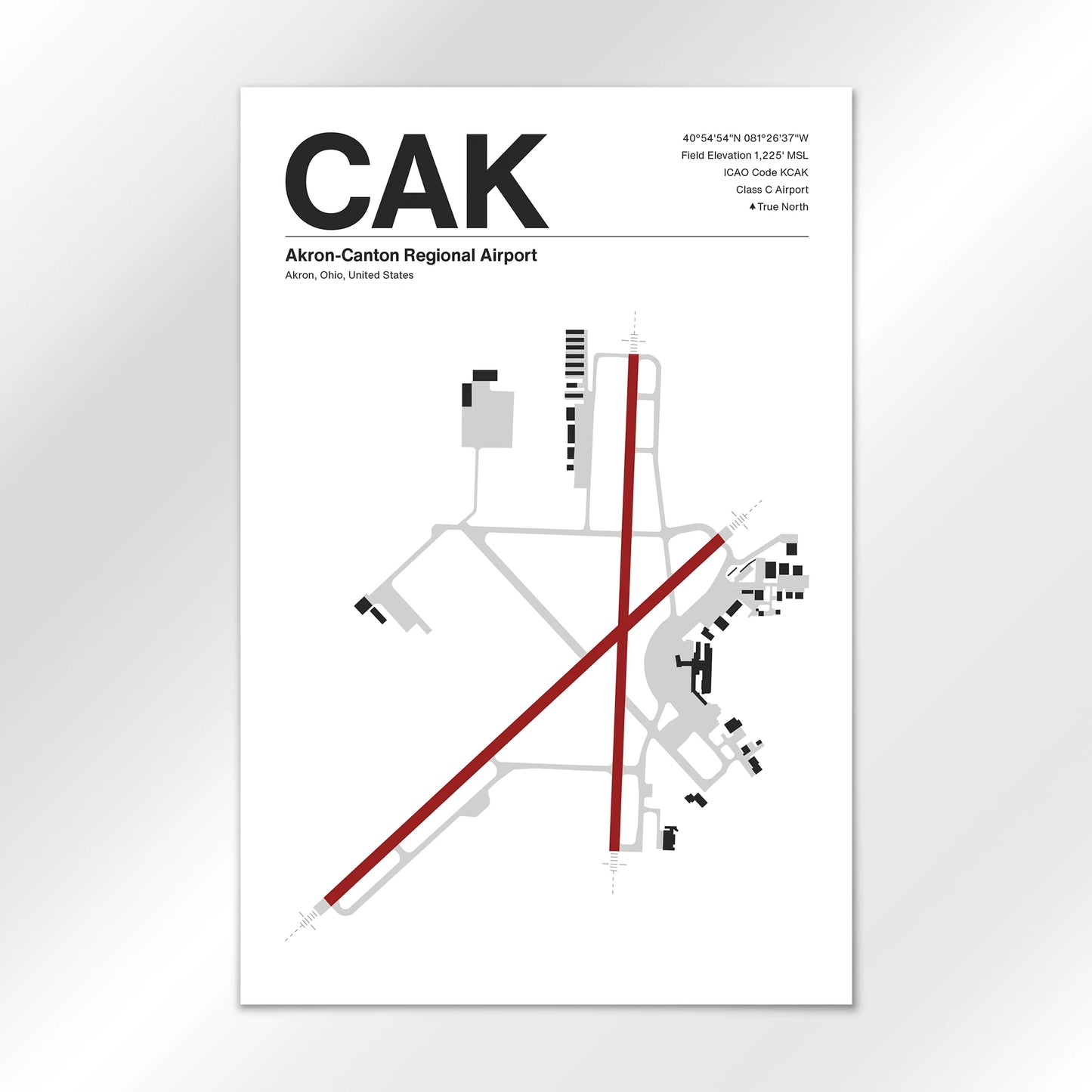 CAK Airport Diagram