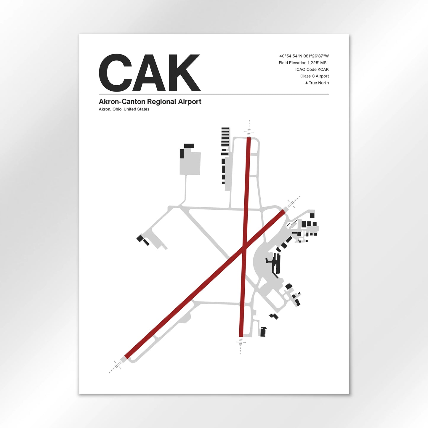 CAK Airport Diagram