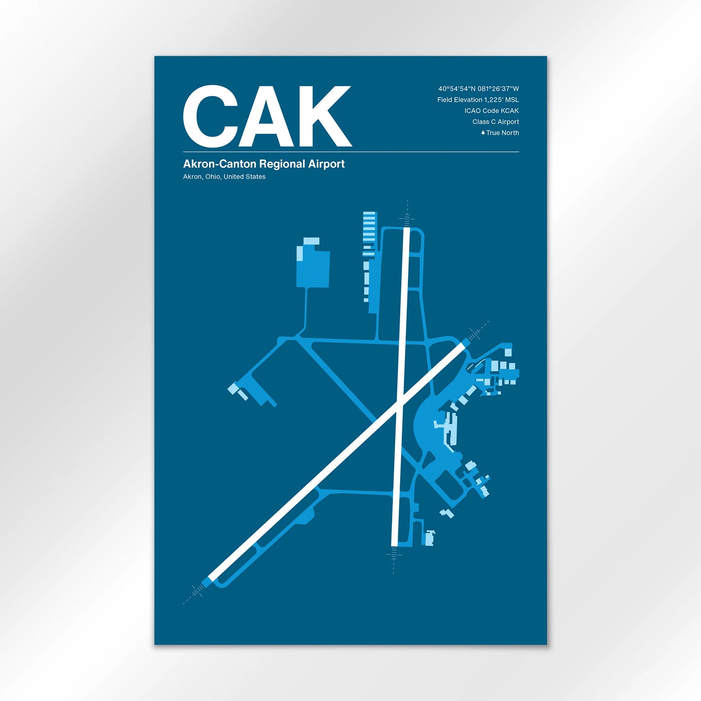 CAK Airport Diagram