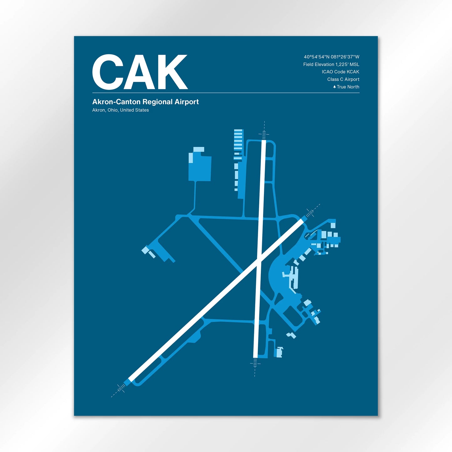 CAK Airport Diagram