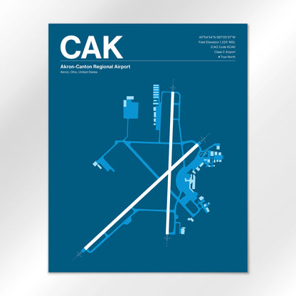 CAK Airport Diagram