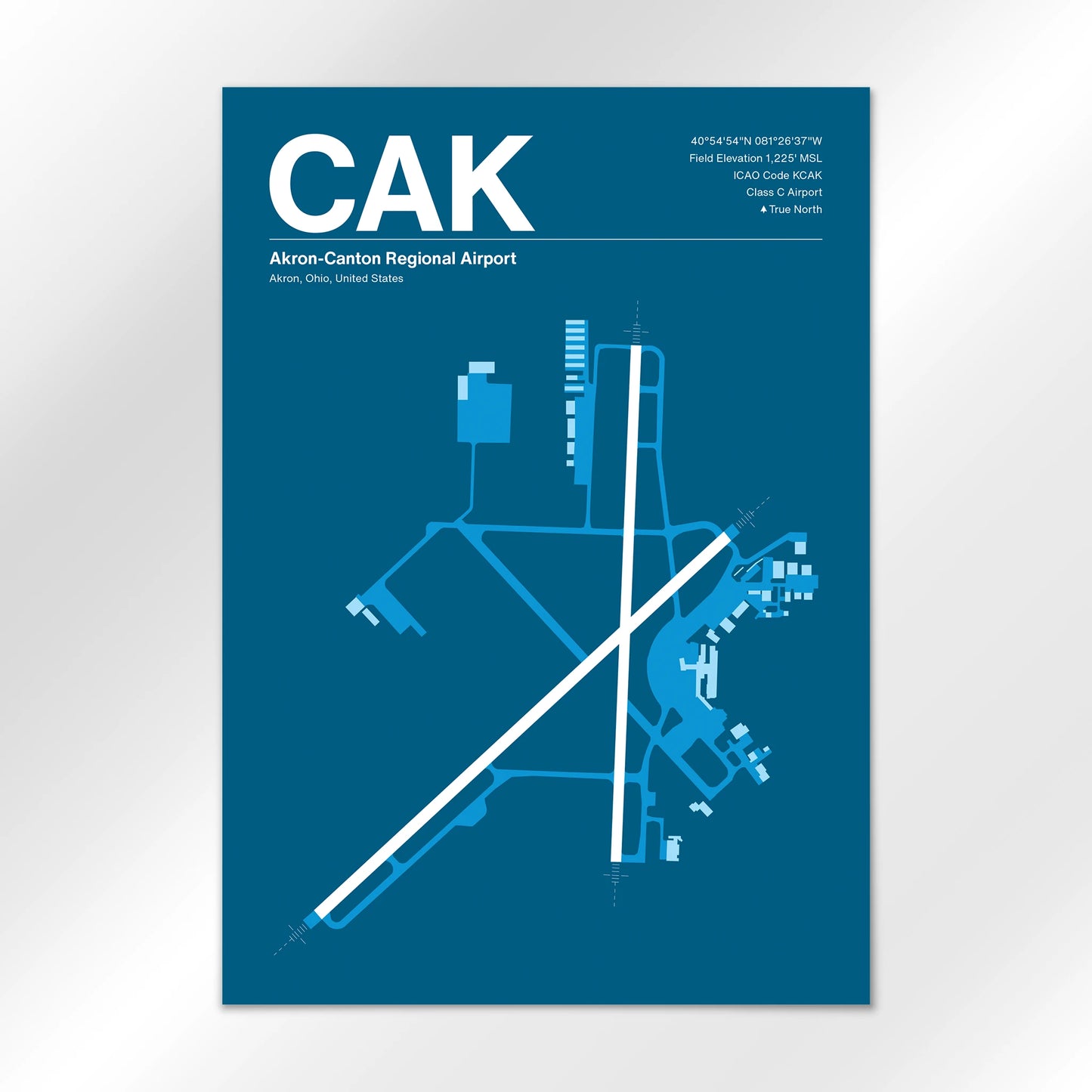 CAK Airport Diagram