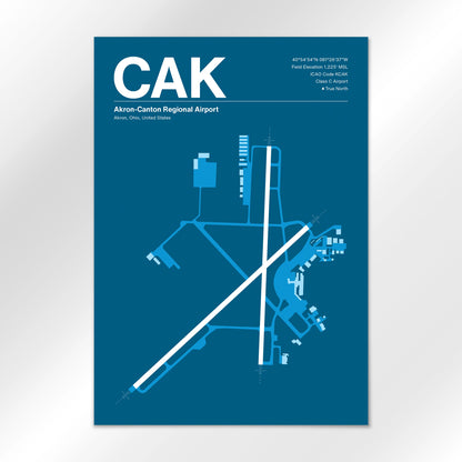 CAK Airport Diagram