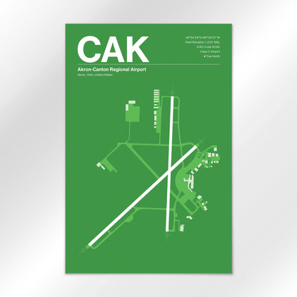 CAK Airport Diagram