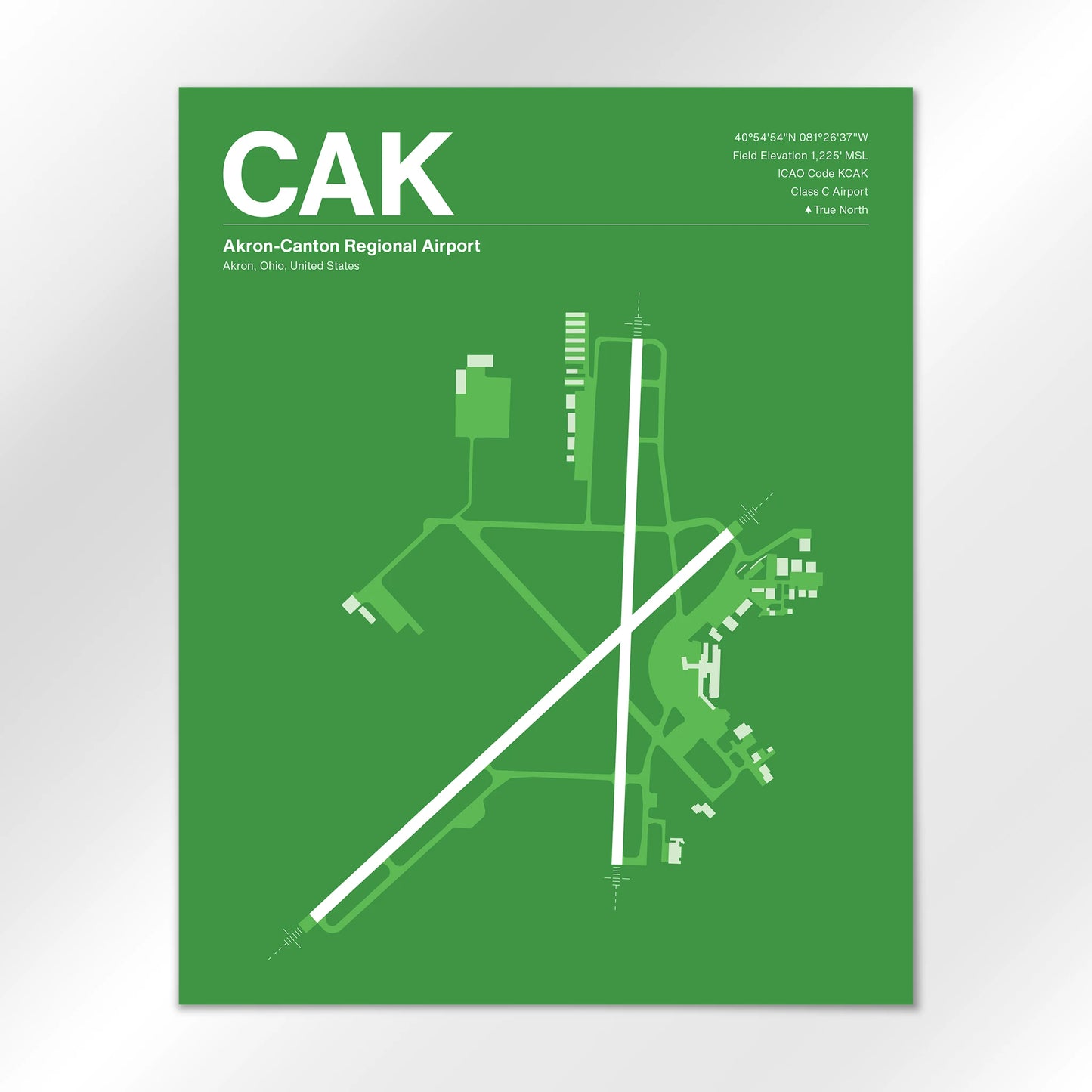 CAK Airport Diagram
