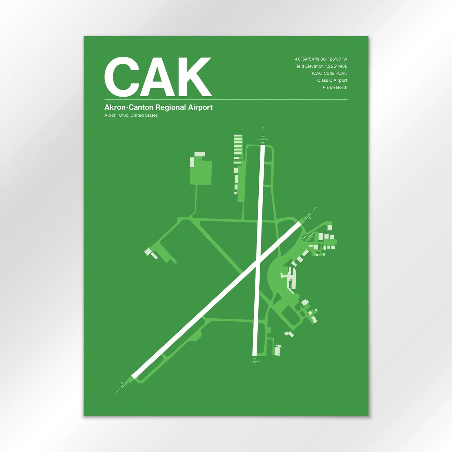 CAK Airport Diagram