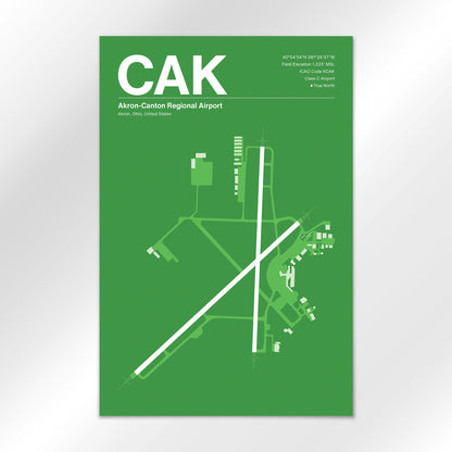 CAK Airport Diagram