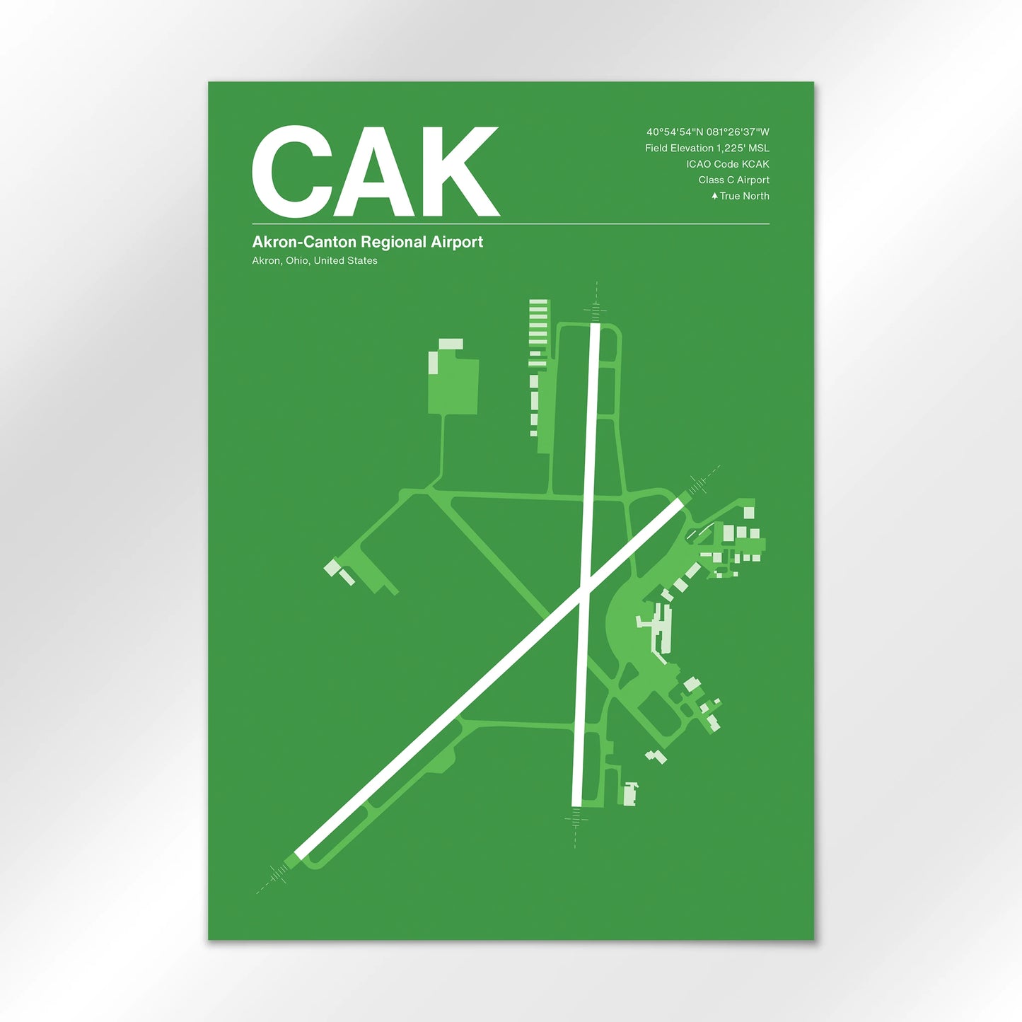 CAK Airport Diagram
