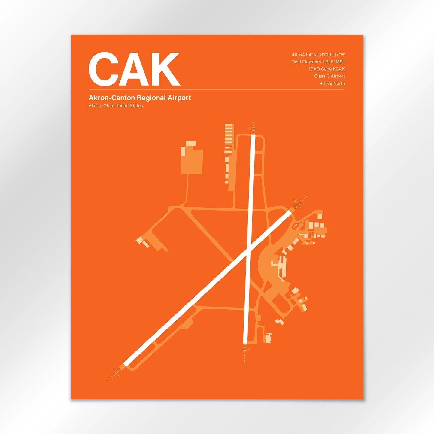 CAK Airport Diagram