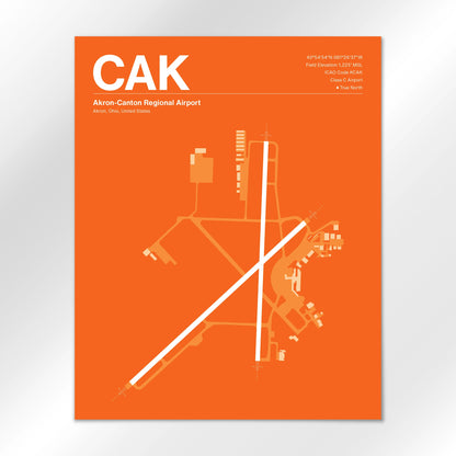 CAK Airport Diagram
