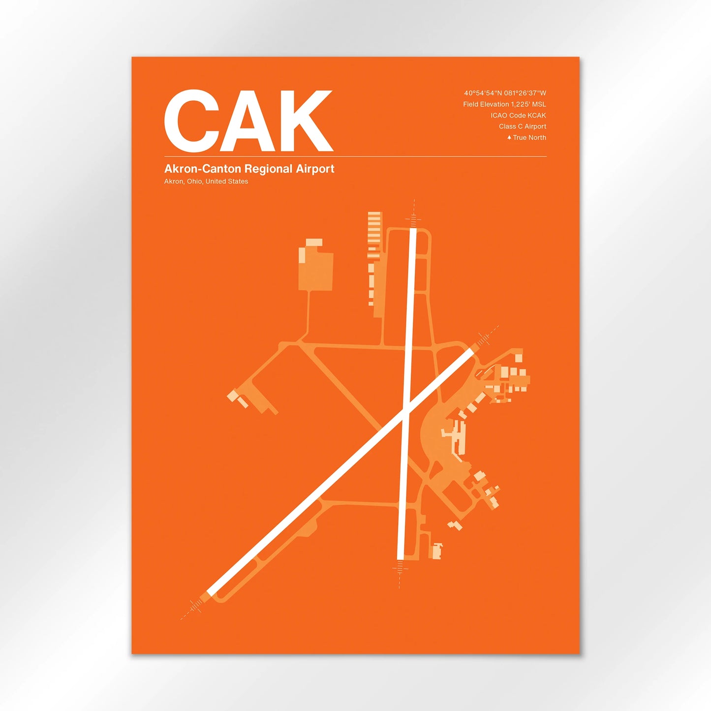 CAK Airport Diagram
