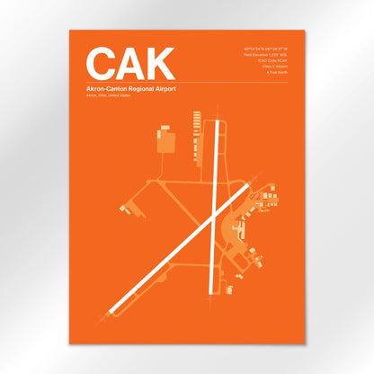 CAK Airport Diagram