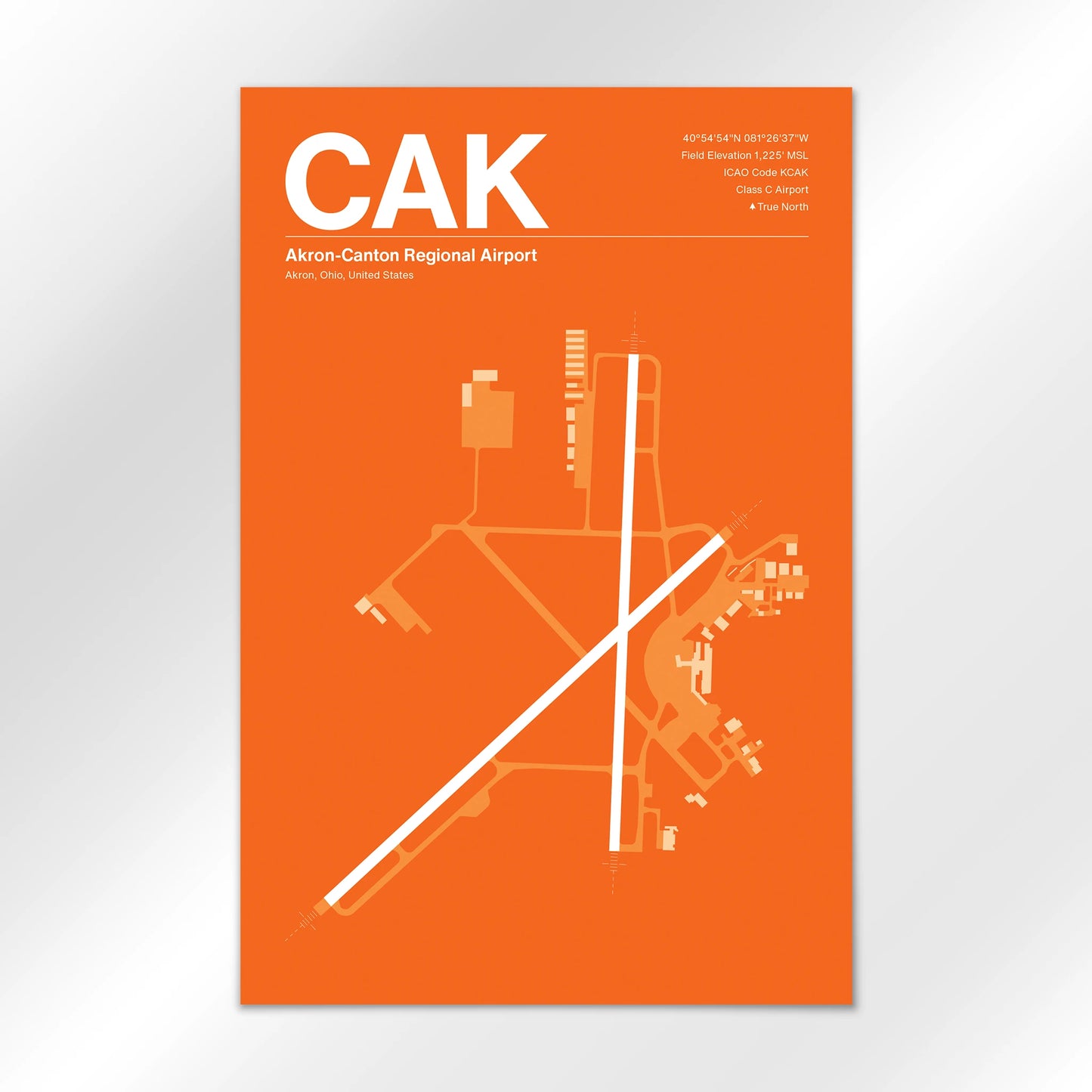 CAK Airport Diagram