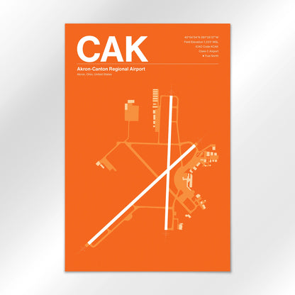 CAK Airport Diagram