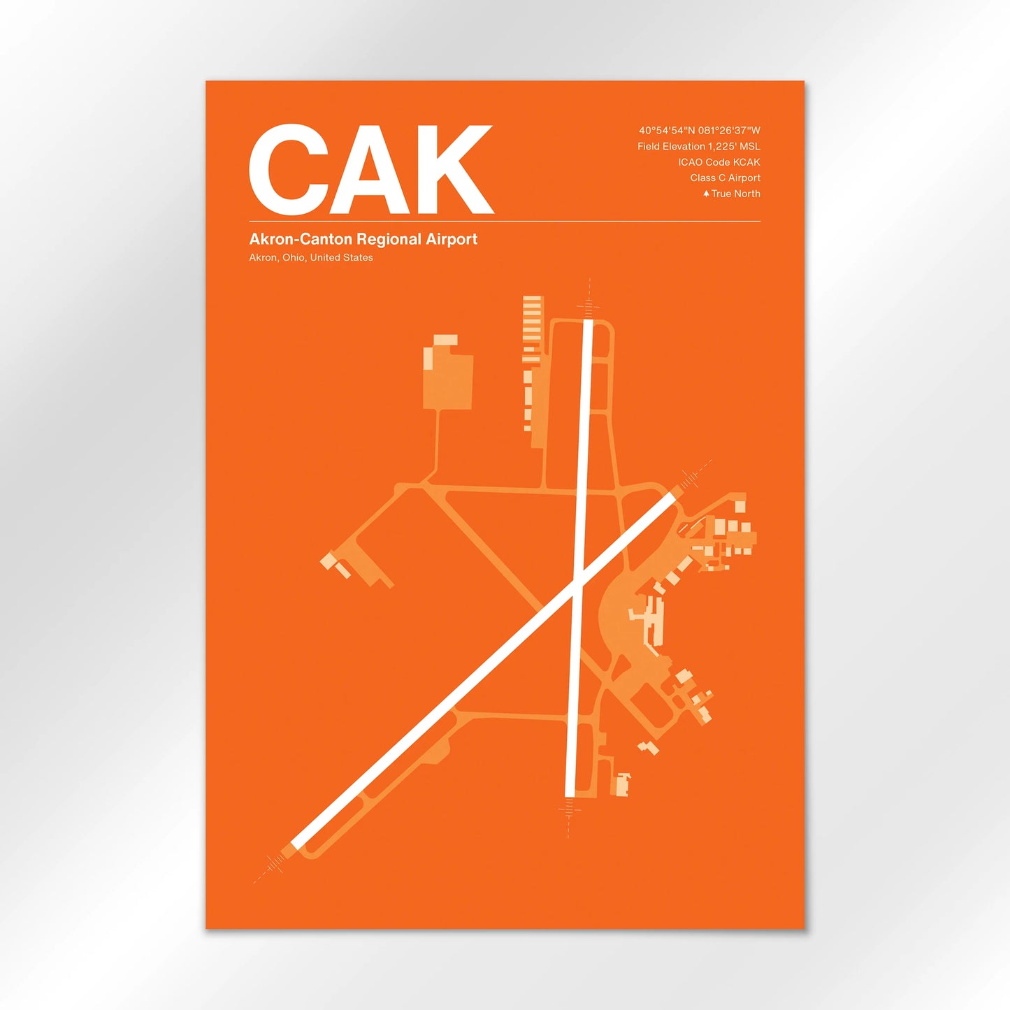 CAK Airport Diagram