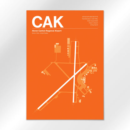 CAK Airport Diagram