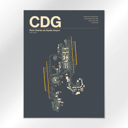 CDG Airport Diagram