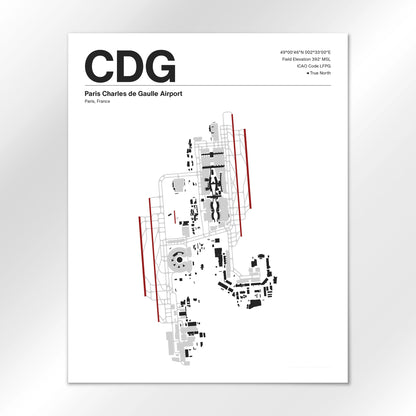 CDG Airport Diagram