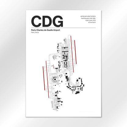 CDG Airport Diagram