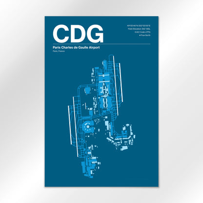 CDG Airport Diagram