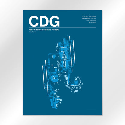CDG Airport Diagram