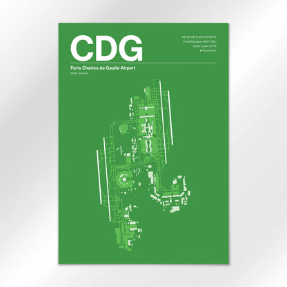 CDG Airport Diagram