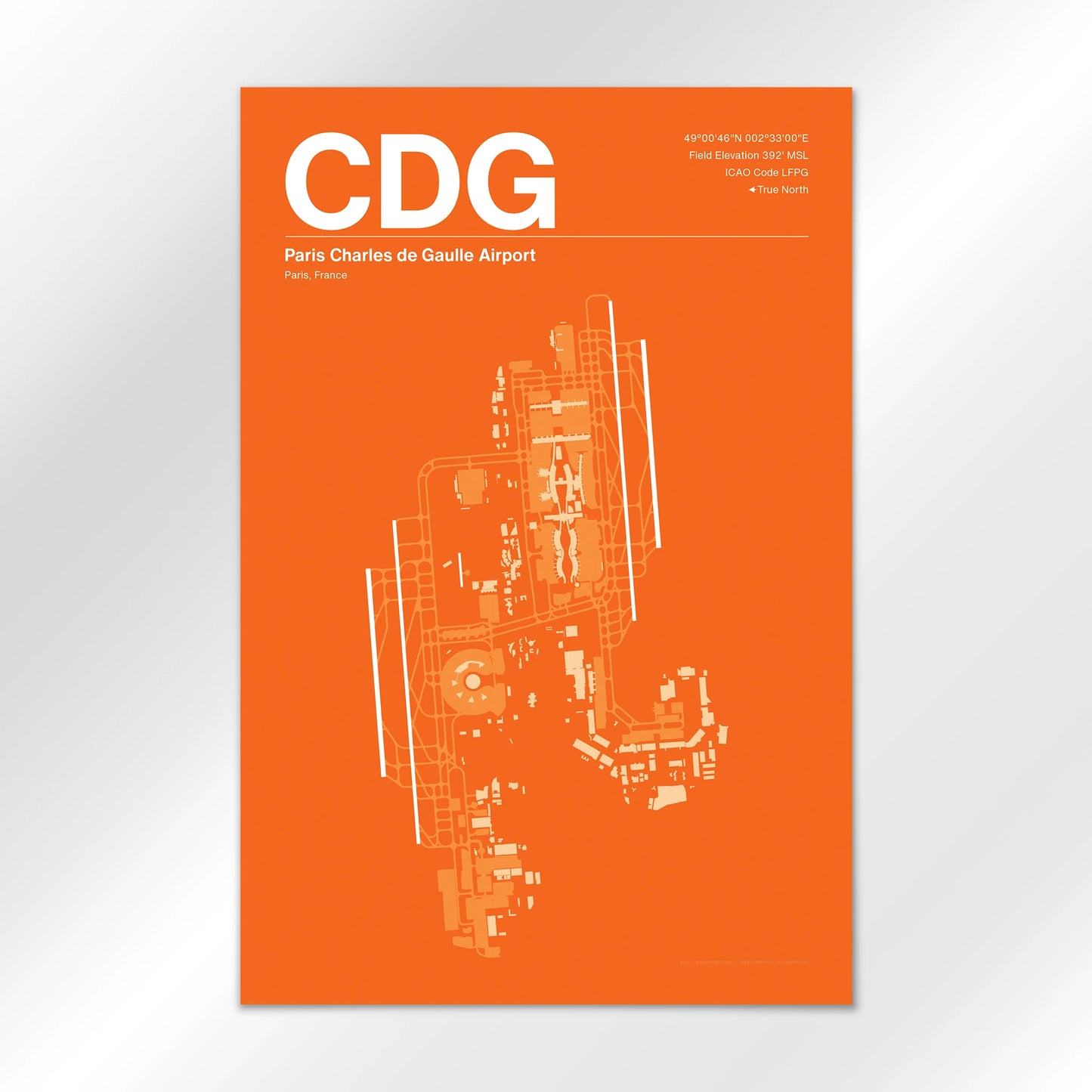 CDG Airport Diagram