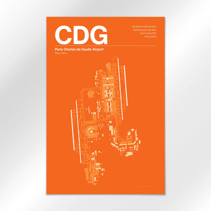 CDG Airport Diagram