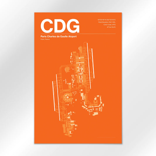 CDG Airport Diagram