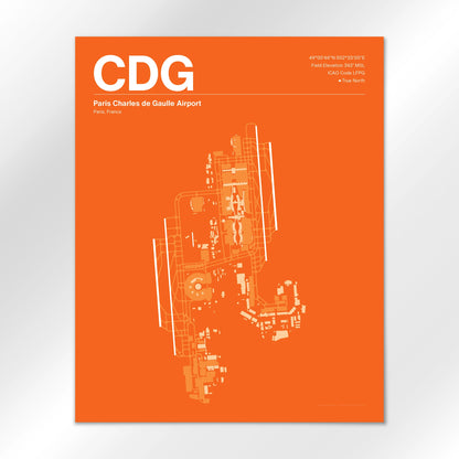 CDG Airport Diagram
