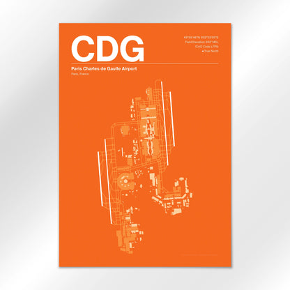 CDG Airport Diagram