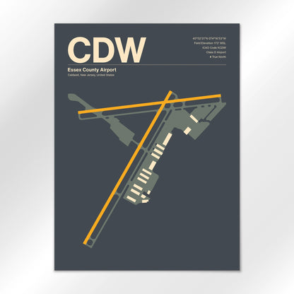 CDW Airport Diagram