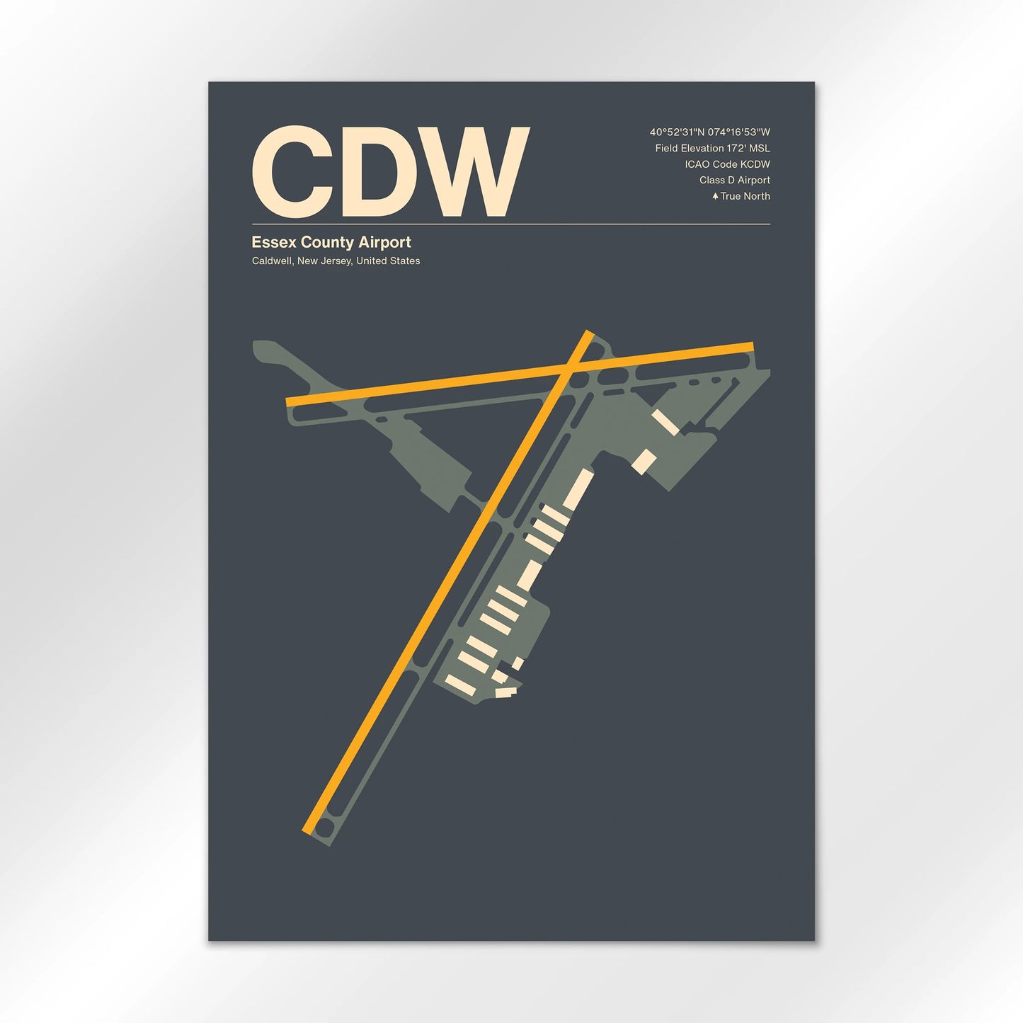 CDW Airport Diagram