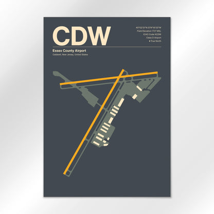 CDW Airport Diagram