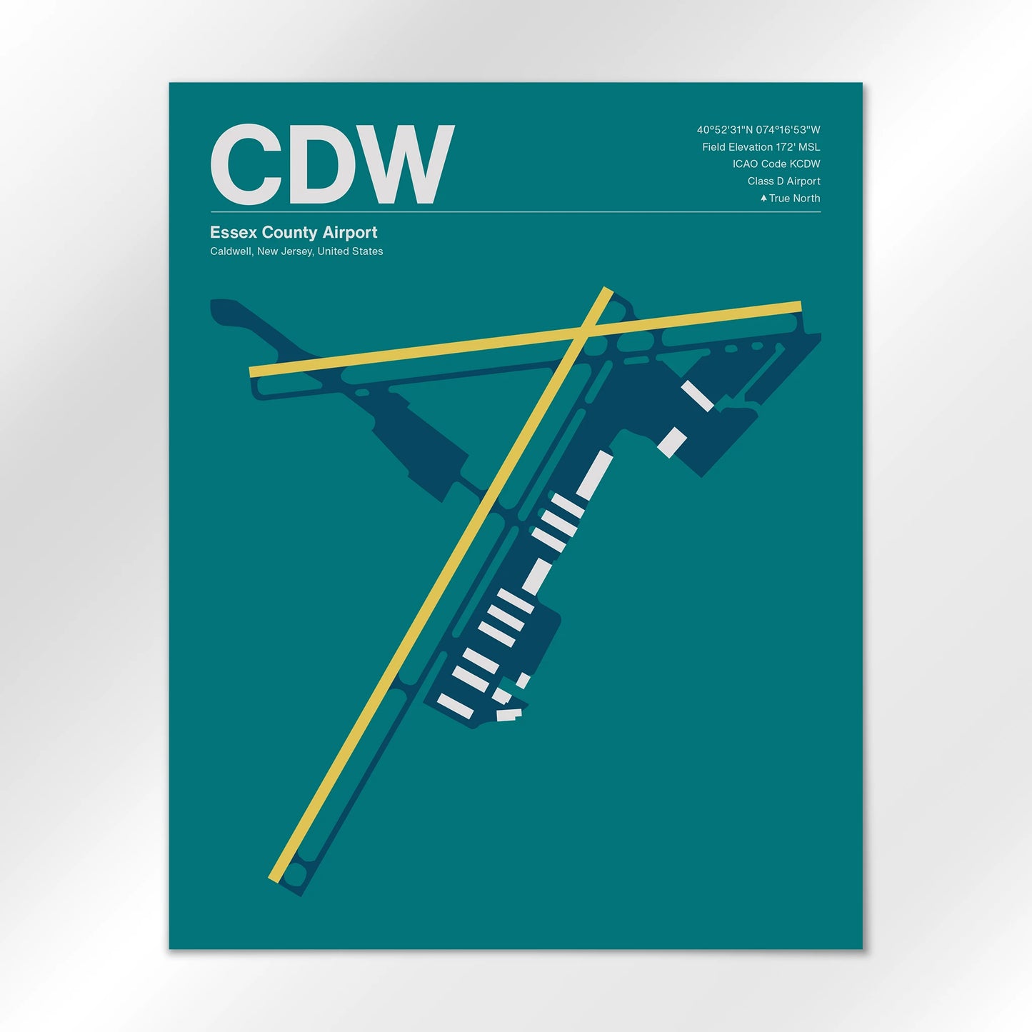 CDW Airport Diagram