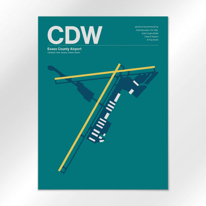 CDW Airport Diagram