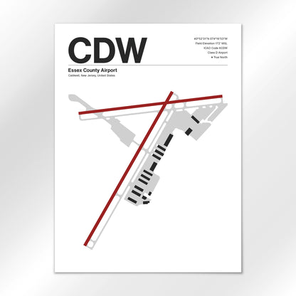 CDW Airport Diagram